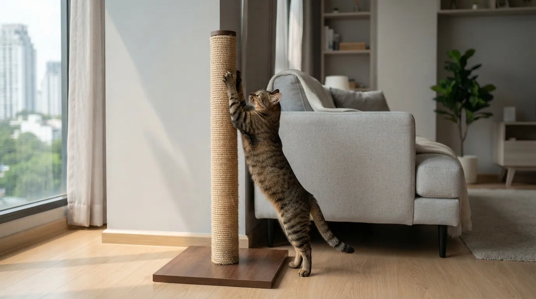 How to train your cat to stop scratching the sofa