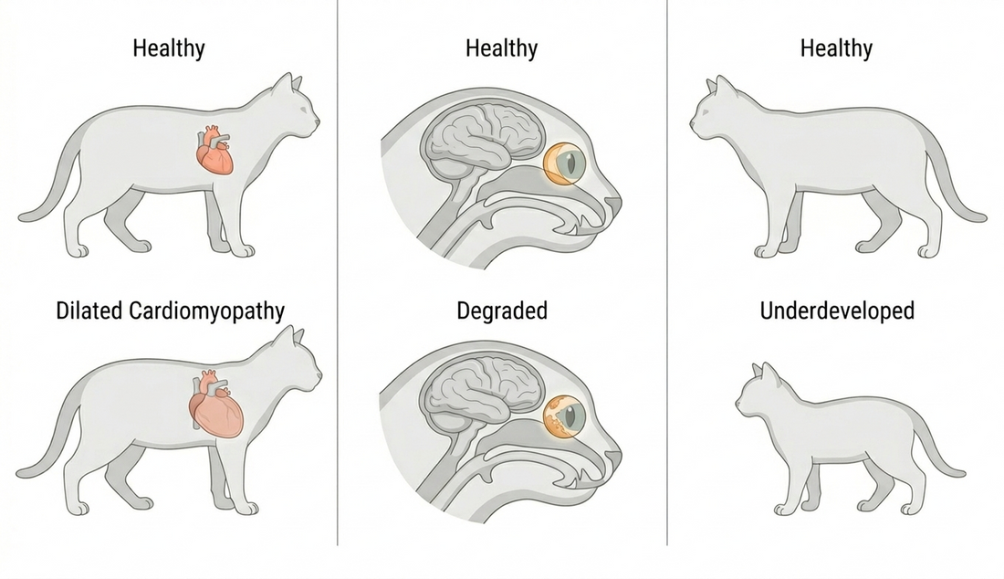 Taurine in cats: why animal protein is not optional
