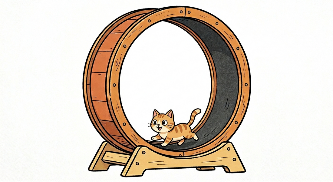 Cat exercise wheels: what they are and why they work