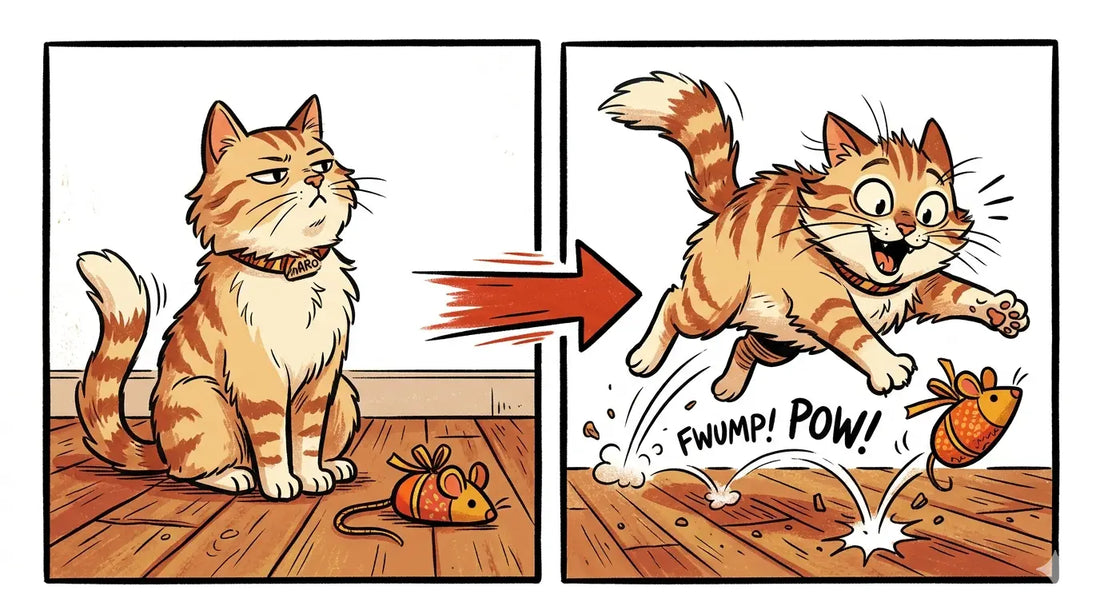 How to get your cat interested in a new toy