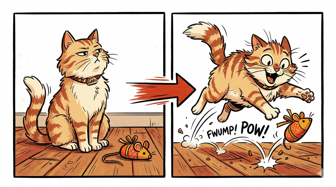 How to get your cat interested in a new toy